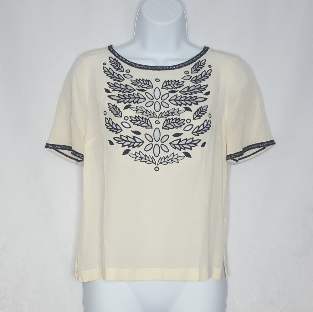 Madewell silk blouse size S